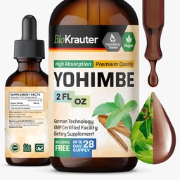BIO KRAUTER Yohimbine - Vegan Yohimbe kiegészítők férfiak és nők részére