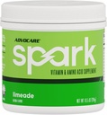 AdvoCare Spark - Energy Drink Mix - Vitamin & Amino Acid Supplement - Supports Energy & Focus - Portable Immune Support - Sugar- Free - Limeade (10)