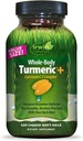 Irwin Naturals Whole- Body Turmeric + Curcumin C3 Complex - 120 Folyékony Soft- Gels - Boswellia, Maritime Pine Bark, MSM & Rose Hip