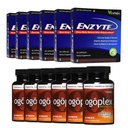 Enzyte & Ogoplex Bundle - 124; Natural Man Vitality + Prosztata & Vizeleti egészségügyi támogatás - 6- Pack of Each Bundle