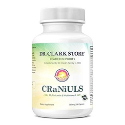 Dr. Clark Store CRaNiULS (Multi-vitamin & Ásvány), 520 mg 150 Zselatin kapszula