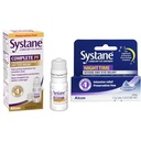Systane Complete PF Multi- Dose Preservative Free Dry Eye Draps 10ml & Nighttime Lkenuant Eye Ointment 3.5g Tube