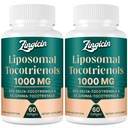 E-vitamin Tokotrienolok - Liposzómás tocotrienolok kiegészítés 1000mg, erősen abszorbálható Delta Tocotrienol és Gamma Tocotrienol csontegészségért, és antioxidáns támogatás, 120 Softgels