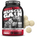 Bully Max 2 - in1 Izomjavító rágótabletta kutyáknak és felnőtt kutyáknak - Kutyák és kutyák vitaminok és pótlók izmokra Gain & Növekedés - Ultimate Canine multivitaminok minden Breeds & Ages számára - 60 tabs