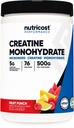 Nutricost kreatin-monohidrát por (Gyümölcs puncs, 500 Gram)