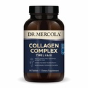 Dr. Mercola Collagen Complex - Skin & Connective Tissue - Type I, II & III Collagen - Non-GMO, Gluten- Free & Soy- Free - 90 Tabletta (30 Servings)