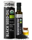 RAWYA Black Seed Oil - USDA Organic Certified - Cold Pressed - 8.4 Fl oz - Extra Virgin - Turkey Black Cumin Seed - Premium Nigella Sativa with Thymokinone - Kalonji - Non-GMO, Gluten- Free - Nutritional Supplements - Extra Strong Taste