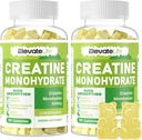 ElevateLife Creatine Monohidrát Gumies 5g férfi nők - Sugar Free rágótabletta. 180 Gummees Lemon