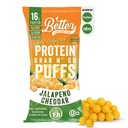 Jobb, mint a Good Savoly Keto Jalapeno Cheddar Protein Puffs 124; Gluten- Free -16g Protein, Alacsony cukor, Alacsony kalóriatartalmú, Diabetic Friendly Snacks