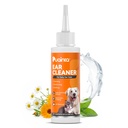 PUAINTA Dog Cleaner megoldás - Alkoholmentes fül mosás Quantum Silver & Witch Hazel - Soothes Itch, Távolítsa el Wax & Odor - Gyengéd napi flöss kutyák és macskák (8 oz)