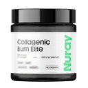 Nuray Collagenic Burn Elite with Green Tea - Collagen Peptides- 60 Capludine 124; Collagen Burn with 5 Type of Collagen for Healthese Hair, Skin, Nails, Joints, Metabolizmus Boost & Energy