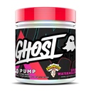 GHOST Pump Nitric Oxide Powder, Warheads Sour Görögdinnye - 40 Servings - Sugar & Stim- Free Pre- Edzés kiegészítések- L- Citrullin, Arginine Nitrate & L- Glutatione - Soy & Gluten- Free, Vegan