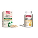 Jarrow Formulas Probiotics & Csontpótló köteg Jarro- Dophilus EPS 10 milliárd CFU és BoneUp D3, K2 & kalcium