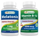 Melatonin 5 mg & B12 6000 µg