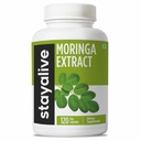 STAY ALIVE Moringa kapszula 1000mg, 20: 1 kivonat, 120 tabletta, zöld szuperfood extra erővel, 100% Tiszta oleifera levélpor, 2 hónap ellátás, minden természetes, nem-GMO és glutén mentes Moringa kiegészítés