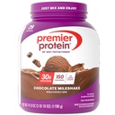 Premier fehérje por, csokoládé tejshake, 30g fehérje, 1g cukor, No Soy, glutén mentes, 41.9oz (29 szerváció)