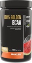 Maxler 100% Golden BCAA Powder - Intra & Post Workout Recovery Drink for Accelurred Muscle Recovery & Lean Muscle Growth - 6 g Vegan BCAA Amino Amino Acids - 60 Servings - Görögdinnye
