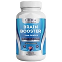 Brain Support Supplement for Clarity, Memory, Mood, Focus, Mental Performance - Natural Nootropic for Cognitive Function - a GABA-val és a zöld tea kivonattal - 60 kapszula