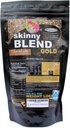 Skinny Blend Gold - Csokoládé fehérje shake for Women - Alacsony cukor, alacsony szénhidrát - Támogatja a metabolizmust és az energiát - 15 szolgáltatás
