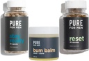 Pure for Men Stay Ready Fiber (120 gróf), Bum Balm & Reset (30 gróf) Bundle