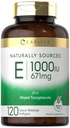 Carlyle E-vitamin vegyes tokoferolokkal: 124; 1000 NE