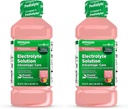 Basic Care Advantage Care Electrolyte Solution with Previve Prebiotics, Strawberry Lemonade, Hydration Drink, Repless Electrolytes, Fluid & Cink, 33,8 Fl Oz (2-es csomag)