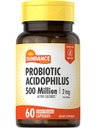 Sundance Probiotic Acidophilus - 124; 500 millió Active Cultures - 124; 60 Quick Release Capprovided - 124; Non- GMO, Gluten - ingyenes kiegészítés