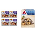 Atkins Endulge Treat, Mogyoróvaj Candies, 2g Net Carbs, 2g Sugar & Caramel Chocolate Nut Roll Snack Bar, Protein Snack, High in Fiber, 2g Sugar, 16 gróf