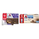 Atkins Endulge Caramel Nut Chew Bar, Dessert Favorite, 1g Sugar & Milk Chocolate Delight Protein Shake, 15g Protein, Alacsony Glikémiás, 2g Net Carb, 1g Sugar, Keto Friendly, 12 gróf