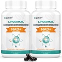 Orgabay Liposomal NAD + Kiegészítés 500 mg, magas abszorpció, boost NAD + TMG 250 mg, Aktuális NAD Plus hatékonyabb, mint a nikotinamid Ribozid, Support Cellular Energy, Egészséges Aging 124; 120 Softgels