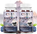 Shilajit Gumies for Men & Women, Shilajit Pure Himalayan Original Multi- Supplement, Shilajit Ashwagandha & High in Trace Minerals & Fulvic Acid for Energy, Strength & Immunity, 60 Serving