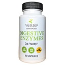Casa de Sante FODMAP Digestive Enzimes, No High Inulin, Keto Carnivore Intolerance Support, 18 Multi Enzyme Amylase Bromelain Lipase Lacase Protease Papain Alpha galaktozidase, More - No GMO