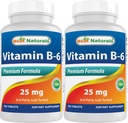 Best Naturals B6-vitamin 25mg 250 tabletta (250 darabos kiszerelés)