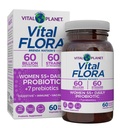 Vital Planet - Vital Flora Women Over 55 Daily Probiotic, 60 milliárd CFU, Diverse Strains, Organic Prebiotics, Vaginal and Immune Support, Digestic Health Probiotics Nők 60 kapszula