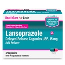 HealthCareAisle Lansoprazol 15 mg - 42 Delayed- Release Capsules - Acid Reducer, Kezelés gyakori szívégés