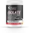 Cellugizer 100% Whey Isolate 1lb, Vanilla I 25g protein, Fast Digeting I 0g Sugar, Low Carb