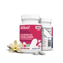Tejalapú Junior laktáz Enzyme Rágótabletta laktóz- intolerancia esetén 124; Gáz, puffadás, hasmenés gyermekeknél 124; Gyors hatású Dairy Digestive Supplement for Kids 124; 60 ct (60 tabletta, Vanilla)