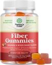Ízletes prebiotikus fiber gumik felnőttek számára - magas fiber kiegészítés Gummees Vitaminok felnőttek prebiotikus oldódó chicory gyökér immunitást és emésztési támogatást - Nem GMO Vegan Halal 120 szám