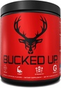 Bucked Up Pre Workout 6 Grams Citrulline, 2 Grams Beta Alanine, és 3 egyéb bejegyzett márkanevek Összetevők (Red Raz)