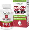 Probulin Colon Support probiotic supplement, Daily Gut, Digestive, and Immune Health Probiotics Capsules for Women and Women, 20 Million CFU, Vegan, 60 Count Bottle
