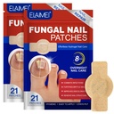 Fungal Nail Patches 42Pcs, Toenail Treatment Extra Strength, Nail Repair for Damaged Nails, Fungal Nail Treatment, Restore Discoloration and Thickness (1 Count (Pack of 2))