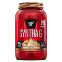 BSN SYNTHA- 6 Prémium fehérje por 6 g fiber, tejsavó fehérje, Micellar Casein, tejfehérje izolátum keverék, 5g Fat, fahéjas kenyérpirító, 28 szerváció (csomagolás május Vary)