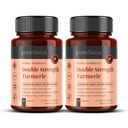 Dupla Strength Turmeric - Massive 1000mg x 360 Tabletta - 200% -kal több Turmeric and Natural Levels of the Potent Curcumin per Tabletta - 5 mg Fekete Bors kivonat 300% -os fokozott abszorpció