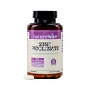 NatureWise Zinc Picolinate - 30mg High Absorption Zinc Supplement for Immune + Skin Health Support - Vegan, Non-GMO, Gluten Free - USA Manufactured - 120 Capsules [120 Day Supply]