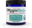Certified Organic Kidney Revive - 100% Herbal Dog Kidney Health Health Supplement for acut and chronic Ailments by Doggie Herbs