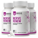 NERVE RENEW Advanced nerve Support - 300mg Stabilizált R- Alpha Lipoic Acid, B-vitamin Complex, Benfotiamin, Gyógynövények Fast- Action Support