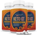 Indokolt laboratóriumok (3 Pack Keto GT Keto Pills 1275MG Új & Javított Forma tartalmaz Apple Cider Vinezar Extra Virgin Olive Oil Powder Green Tea Level 180 kapszula