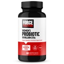 FORCE FACTOR probiotikum nőknek 50 milliárd CFU, női emésztési, immunitási és hüvelyi egészségügyi probiotikum, 10 törzs Lactobacillus Acidophilusszal, Vegan, 60 kapszula