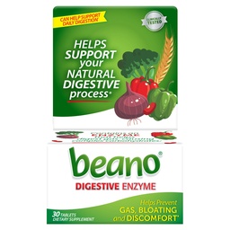 Beano Food Enzyme étrend-kiegészítés, 30 tabletta (1 db-os csomag)