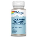SOLARAY Collagen Keratin Alpha Lipoic Acid és hialuronic Acid - I, II és III típusú Collagen Pills - Haj, bőr, köröm, és közös egészségügyi támogatás - 30 szerváció, 60 kapszula